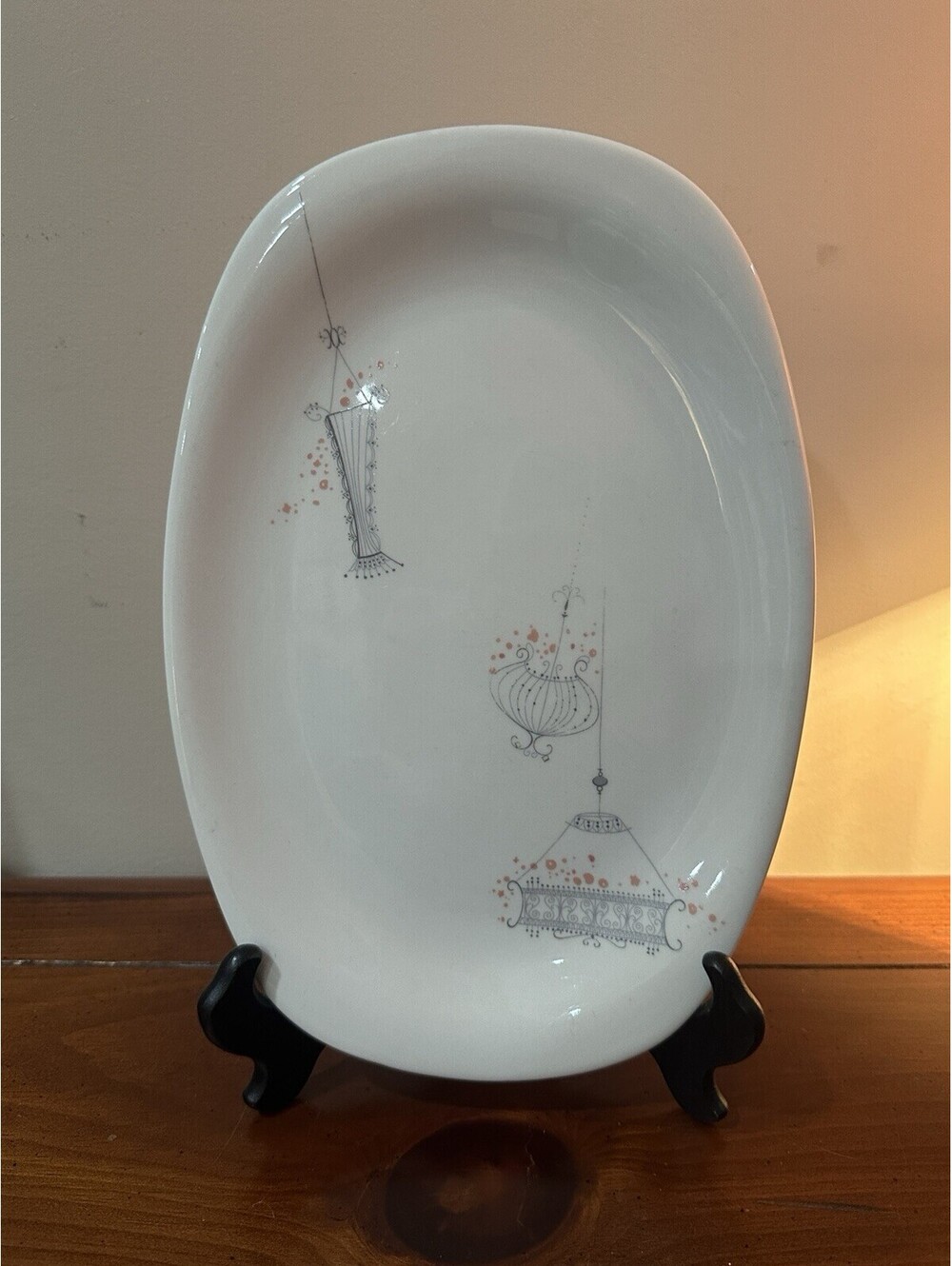 Vintage Impromptu Iroquois Ben Seibel Jardinieres 11.5" X 8” Serving Platter
